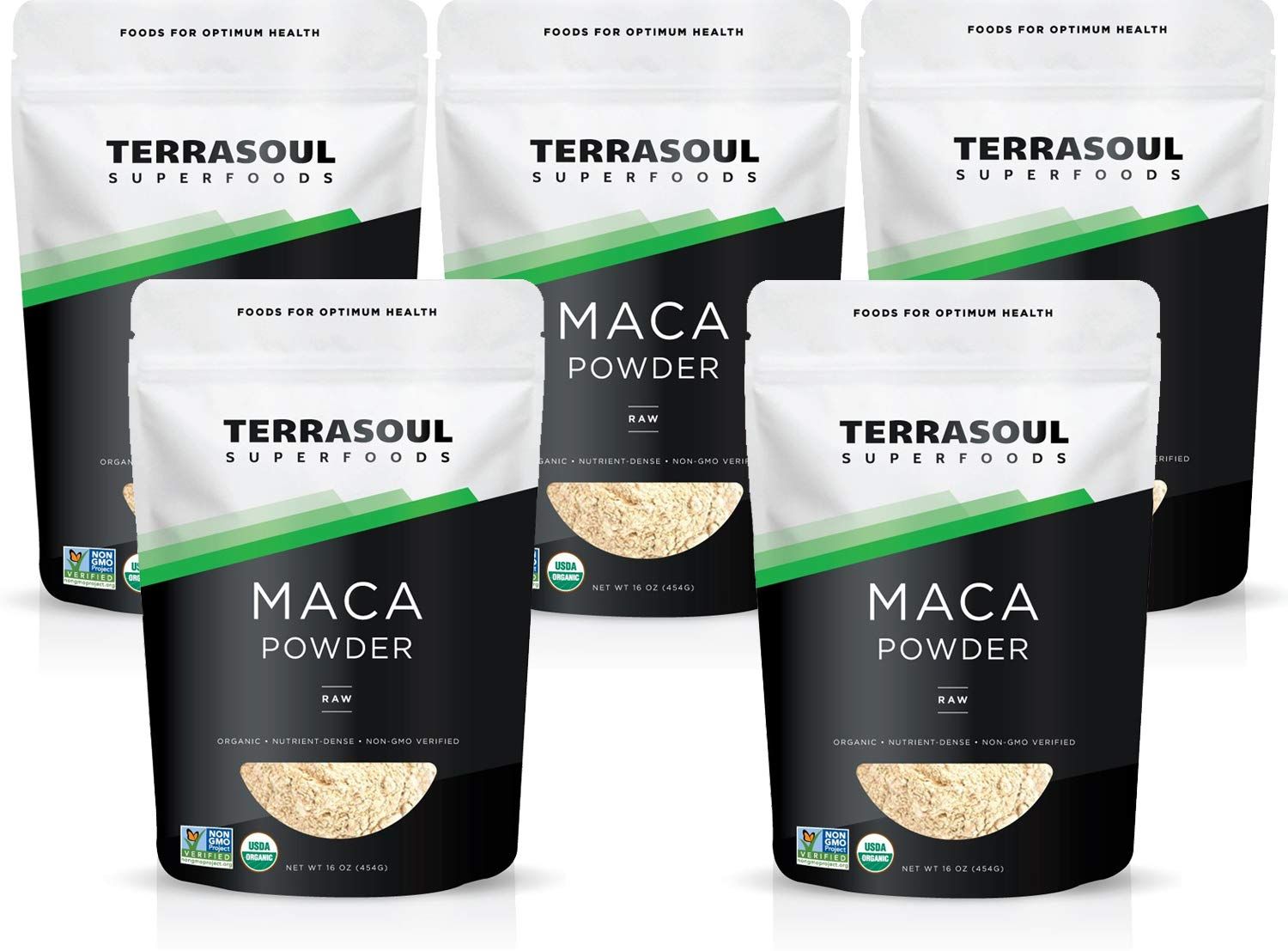Terrasoul Superfoods Organic Raw Maca Powder, 5 Lbs - Premium Quality to Support Increased Stamina Energy