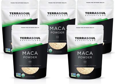 Terrasoul Superfoods Organic Raw Maca Powder, 5 Lbs - Premium Quality to Support Increased Stamina Energy