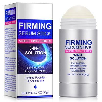 Advanced Retinol Firming Serum Stick,Retinol Face Stick,3-in-1 Smooth,Tighten and Firm Face,Neck Jawline, Reduces Wrinkles,Nourishing Anti Aging Repair Cream for All Skin Types,1.0 OZ.(30G)