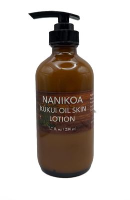 Kukui and Marula Lotion. Unique blend of Kukui, Marula and Shea Butter creates a powerful, non-greasy, long lasting skin moisturizer. Paraben Free, Sulfate Free, Cruelty Free