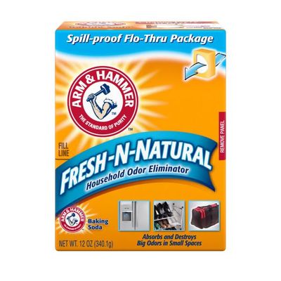 Arm Hammer Baking Soda Fresh-n-Natural Odor Eliminator, 12 oz (Pack of 3)