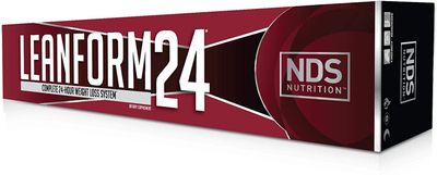 LeanForm24 NDS Nutrition Complete Diet Kit Weight Loss - Decrease Appetite and Energy Booster - L-Carnitine and CLA (Intensify Black 90 Capsules, Censor 90 Softgels, and Slim-Tox 90 Capsules)