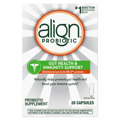 Align Gut Health Immunity Probiotic, Daily Digestive Support for Women and Men, Helps Support Immune and Digestive Health, 28 Capsules