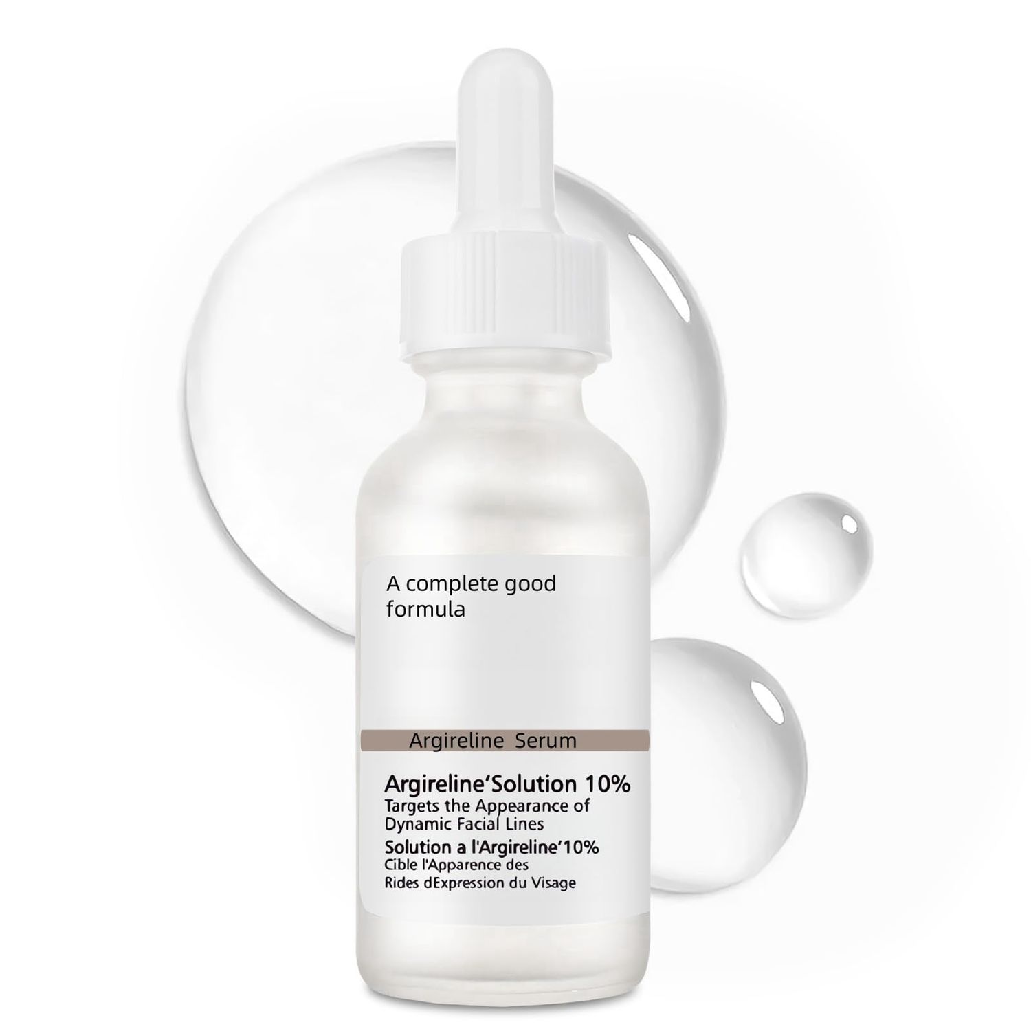 10 Argireline Facial Serum for Women, Advanced Anti-Wrinkle Facial Serum, Anti-Aging, Improve Fine Lines, Balance Grease Argireline Moisturizer, Unisex - Serum 1 oz