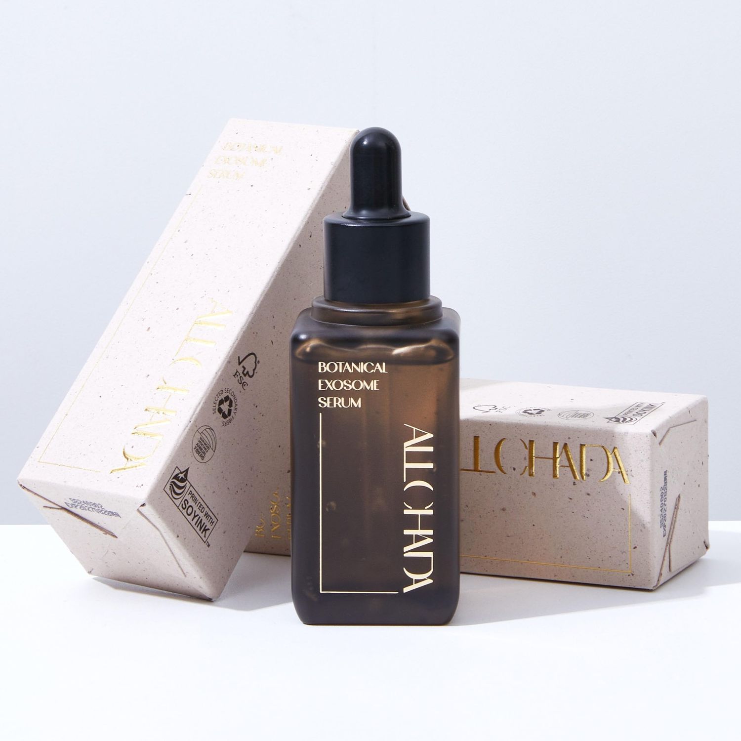 ALLCHADA Doctor-Developed K-Beauty Anti-Aging Serum, 50ml with Plant-Based Cica Exosome for Skin Soothing, Hydration Radiance