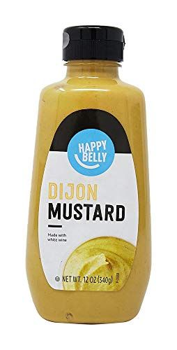 Amazon Brand - Happy Belly, Dijon Mustard, Kosher, 12 ounce (Pack of 1)