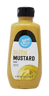 Amazon Brand - Happy Belly, Dijon Mustard, Kosher, 12 ounce (Pack of 1)