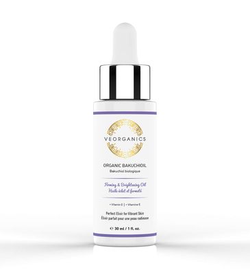 Organic Bakuchioil (Babchi Oil) Vitamin E by VeOrganics. Firming, Brightening, Soothing and Moisturizing Anti-Aging Facial Oil. Natural Retinol Alternative.