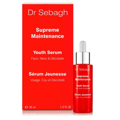Dr Sebagh Supreme Maintenance Youth Serum - (1 fl. oz.) Award Winning Anti Aging Serum with Resveratrol Hydrating Enhanced with Collagen Antioxidants Rejuvenates Dark Spots on Face Neck