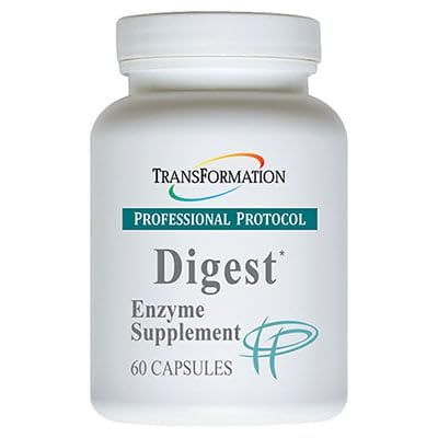 TRANSFORMATION THE GENESIS OF GOOD HEALTH Enzyme - Digest Wellness Supplement Capsules, Supports Digestive Immune System Health, Aids Digestion of Lipids to Enhance Performance of Pancreas and Liver