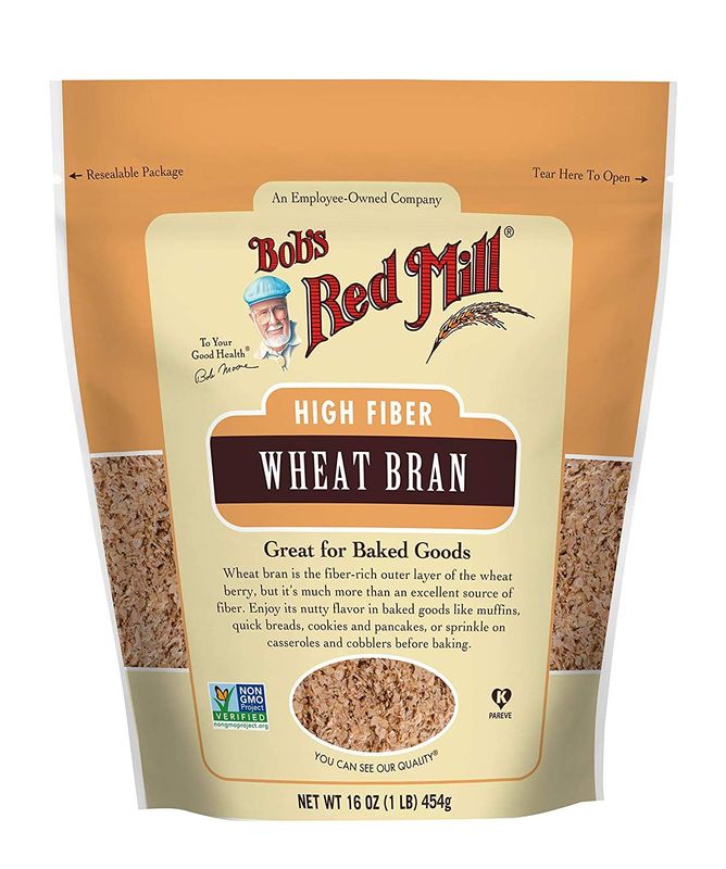 Bob&#39;s Red Mill High Fiber Wheat Bran, 16 OZ (Pack of 2)
