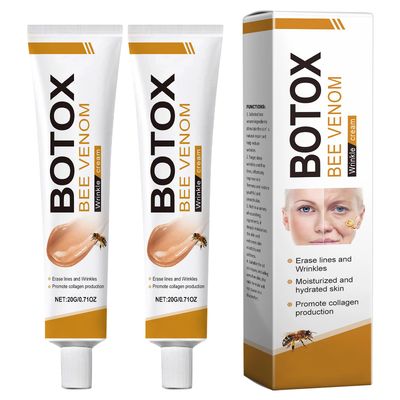 Allaud Botox Bee Venom Wrinkle Removal Cream Firming Moisturizing Lifting Recovery Anti-Aging Anti-Wrinkle Bee Venom Skin Cream for All Skin Type