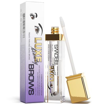 Luxe Beauty - Advanced Eyebrow Growth Serum for Thicker, Fuller Brows - Anti-Aging Formula for Men and Women - 0.23 fl oz 7ml