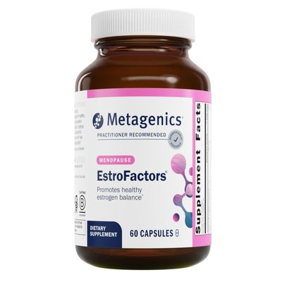 Metagenics Estrofactors - Estrogen Metabolism Support - Estrogen Detox - With Beta-Carotene, Curcumin More - Non-GMO Gluten Free - 60 Count