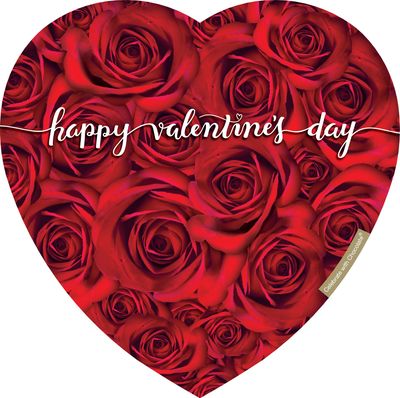 Valentine&#39;s Heart Shaped Box of Chocolate - Big Heart - Delicious Chocolates and Perfect for that Someone Special Smiling Smweets