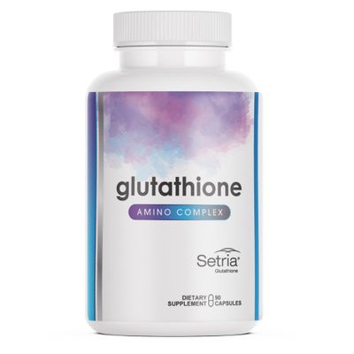 Glutathione Amino Complex High Absorption Antioxidant with Setria , NAC BioPerine - Supports Anti-Aging, Energy, Liver Detox Immune Health - 90 Capsules (Pack of 1)