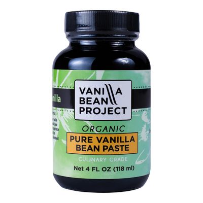 Organic Vanilla Bean Paste Baking Necessity Pure Vanilla for Cooking Vanilla Bean Project 4 Ounces