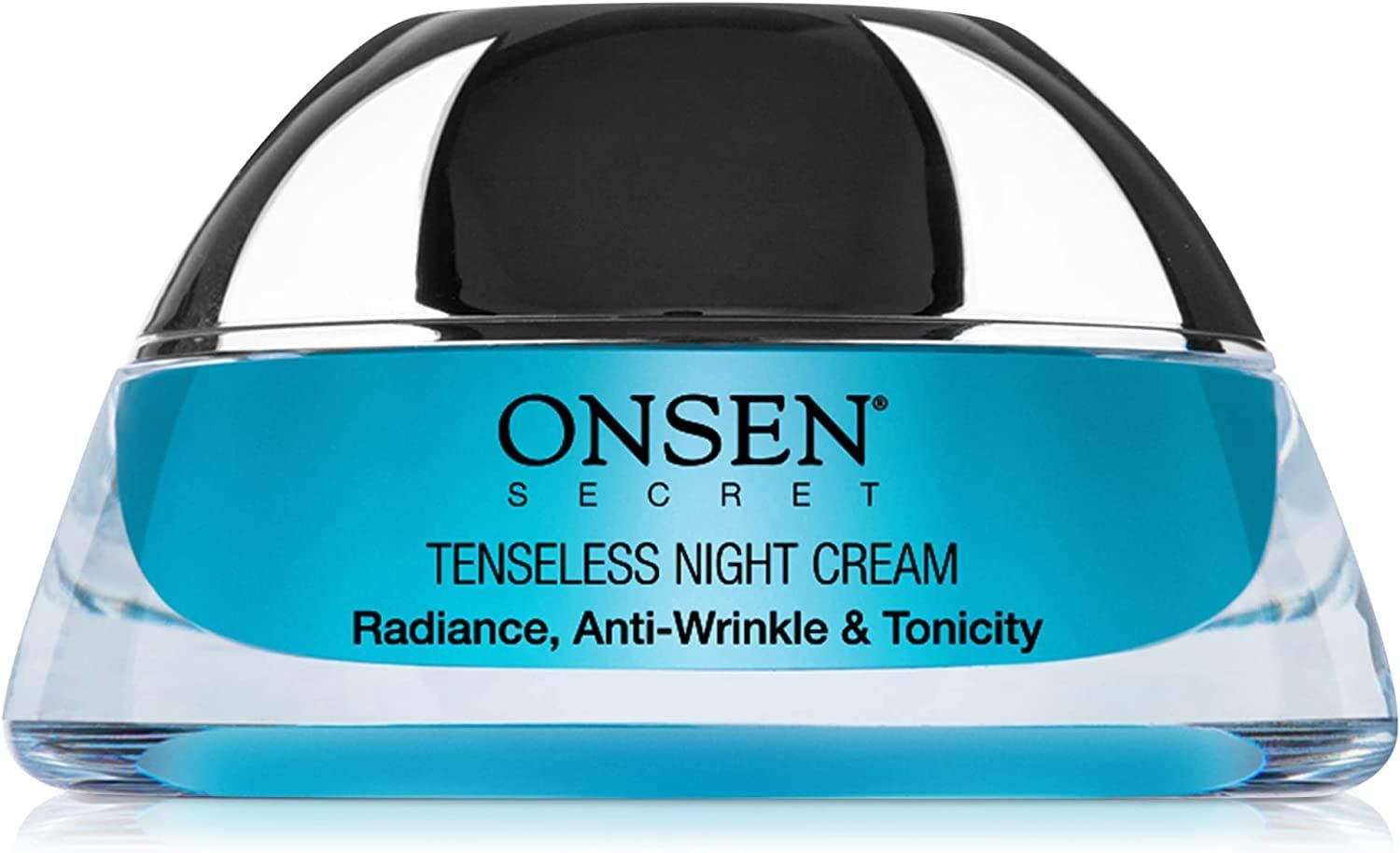 Onsen Secret Wrinkle Repair Tenseless Night Face Cream - Dermatologist Recommended Anti-Wrinkle, Radiance and Tonicity Cream - Anti Aging Ultra Boost Facial Cream for Dry Skin Age Spots 50ml