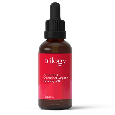 Trilogy Aromatic Certified Organic Rosehip Oil, Lavender Frankincense Luxury Skincare, 1.5 fl oz