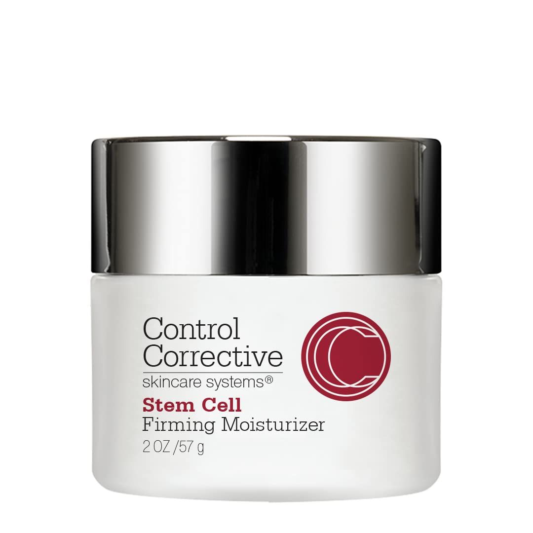 CONTROL CORRECTIVE Stem Cell Firming Moisturizer, 2 Oz - Smooths Out Fine Lines Wrinkles, Stimulates Collagen Production, Protects Skin Stem Cells Against Uv Stress, No Parabens Or Synthetic Dyes