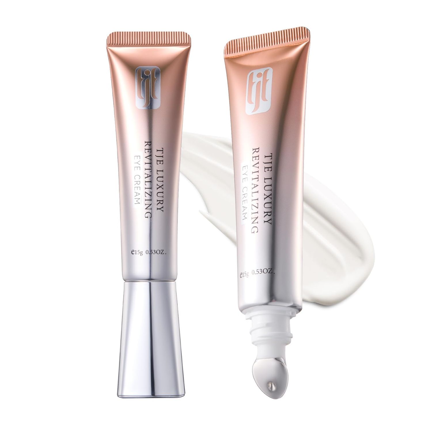 Caffeine Eye Cream(2 PACK), Eye Cream Anti Aging for Dark Circles Puffiness, Delay Skin Aging, Brightens the Eye Contour,Eye Skin Care Suitable for Men and Women(15g0.5oz)
