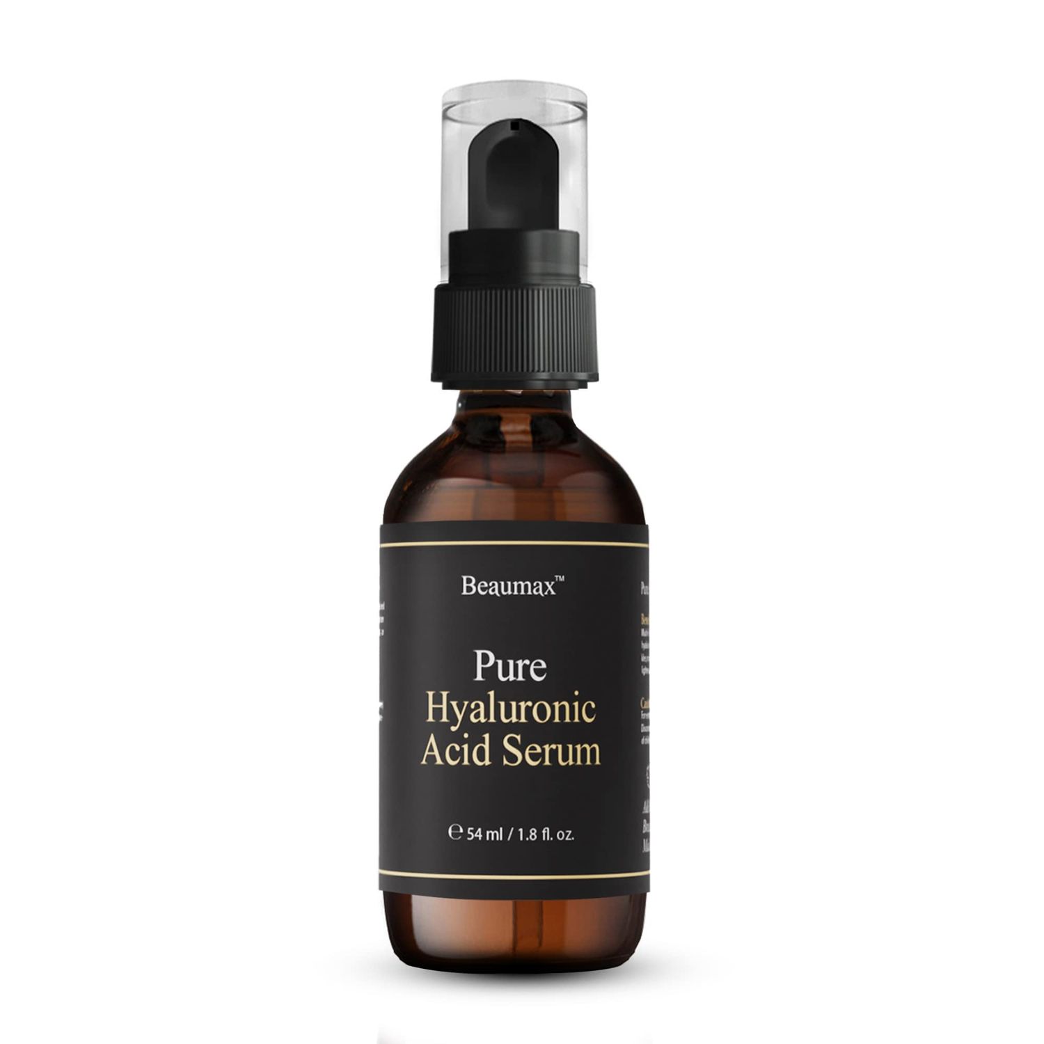 Beaumax Pure Hyaluronic Acid Serum - Intense Moisturizer for Face 54 ml (1.8 fl oz)