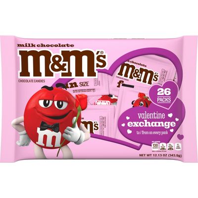 MM S Milk Chocolate Candy, 26 Count