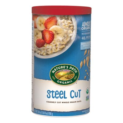 Nature&#39;s Path Organic Steel Cut Oats Oatmeal, 30 oz (Pack of 1), Non-GMO