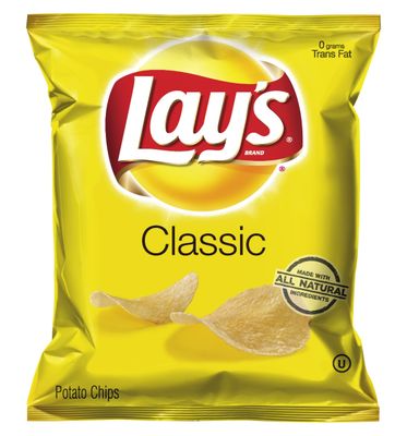 Lay&#39;s Potato Chips, Classic, 1.13 Ounce