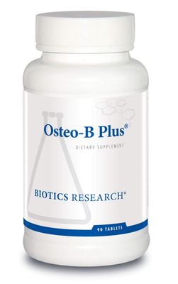 Biotics Research Osteo B Plus Optimal Bone Health Support with Vitamin K, Mg, Ca, Healthy Aging, Purified Chondroitin Sulfates 90 Tablets