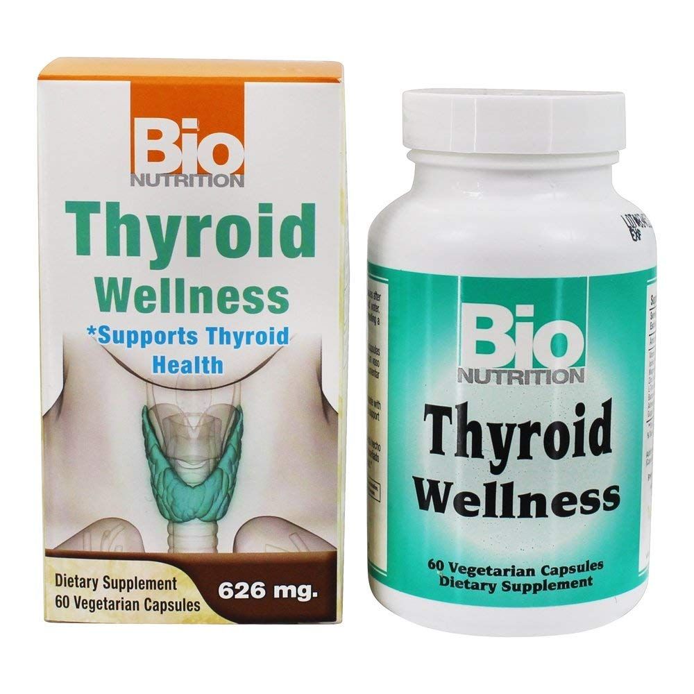 Bio Nutrition Thyroid Wellness 60 Veg Caps