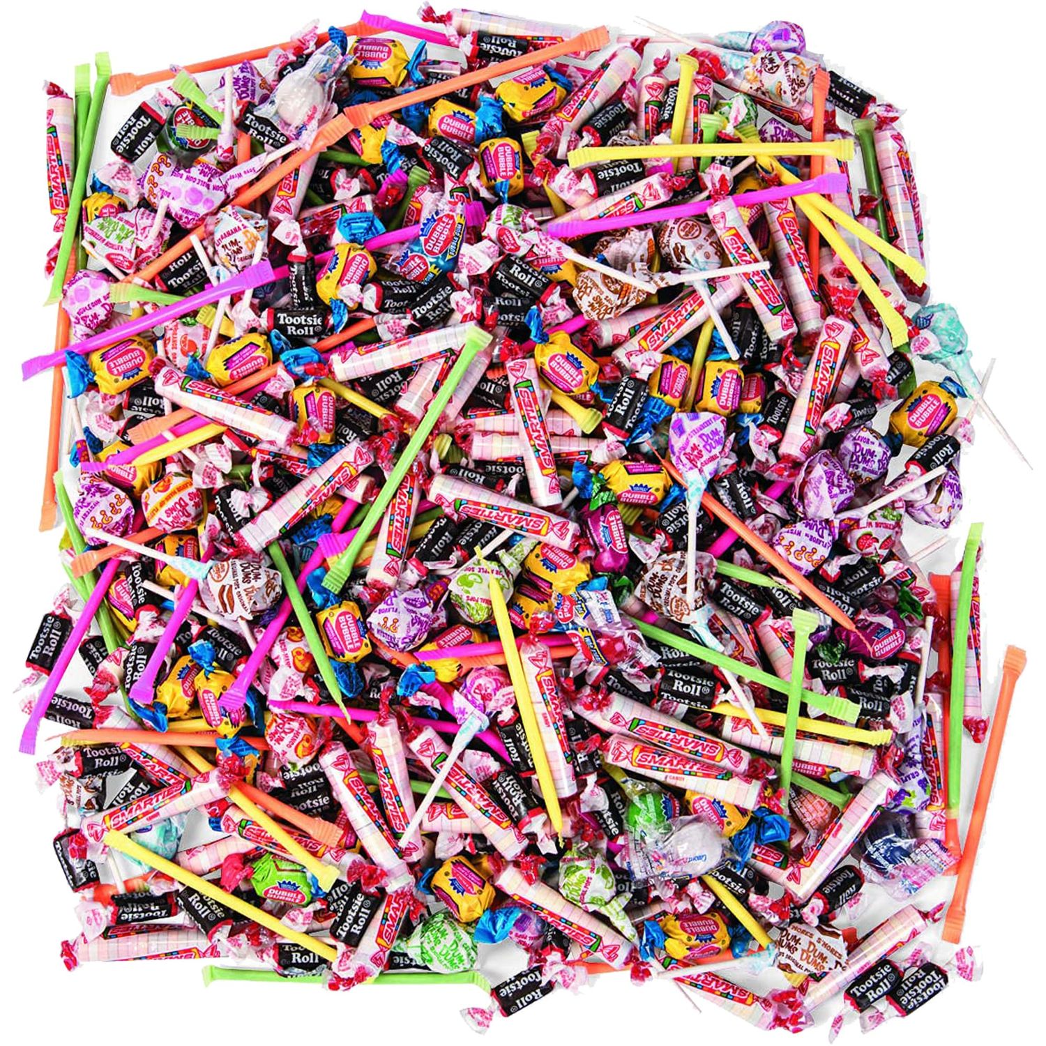 Bulk 1000 Piece Premium Candy Assortments, Individually Wrapped, Easter, Halloween, Birthdays, Festivals, Carnivals and Parades (Assorted)