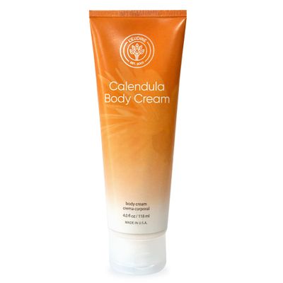 L EUDINE Calendula Cream - 4fl oz Calendula Body Cream for Acne, Wrinkles, Fine Lines, Scars - Calming and Soothing Repair Cream - Natural Calendula Extract with Vitamin E, Echinacea
