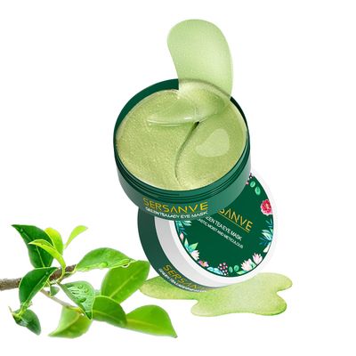 SERSANVE Under Eye Mask,30 pairs Green Tea Extract Anti-Aging Under Eye Mask, Firming Eye Mask, Green Tea Eye Patches,for Eye Moisturizing Dark Circles, Wrinkles, Fine Lines, Under Eye Bags