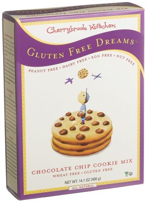 Cherrybrook Kitchen Gluten Free Dreams, Chocolate Chip Cookie Mix, 14.1-Ounce Boxes (Pack of 6)