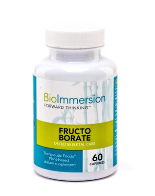 BioImmersion Fructo Borate Complex - Supports Joint Mobility Bone Strength, Boron Supplement for Inflammation Relief, 60 Capsules, Non-GMO
