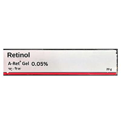 Retinol Gel 0.05 Vitamin A Repairs Fine Lines Wrinkles, Scar Treatment Age and Sun Spots Anti-Aging Formula, 20 Grams (Retinol Gel 0.05)
