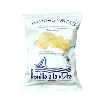 Bonilla A La Vista Potato Chips Patatas Fritas 12 Pack 50g1.76 Oz