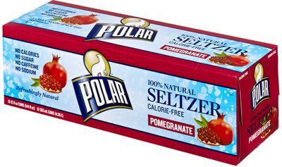 Polar Seltzer Pomegranate, 12 Fluid Ounce (Pack of 12)