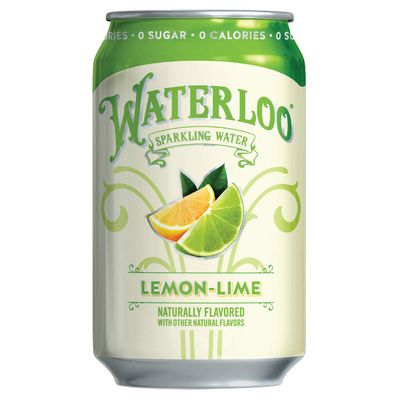 Waterloo Sparkling Water, Lemon-Lime Naturally Flavored, Pack of 24, 12 Fl Oz Cans Zero Calories, Sugar or Artificial Sweeteners, Sodium
