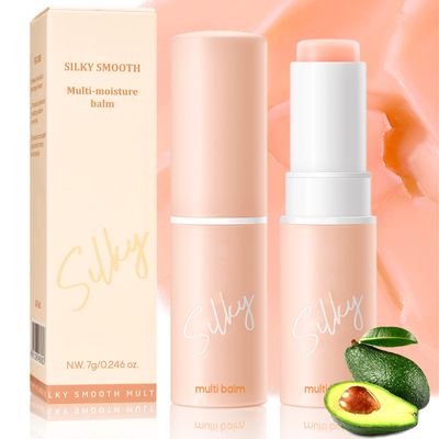 Erinde Wrinkle Repair Moisturizing Multi Balm Stick, Anti-Wrinkle Hydrate Face Balm Eye Balm, Face Moisturizer Primer Body Hydrating Stick Skin Collagen Moisturizer for Dry Skin, 7g0.246 oz