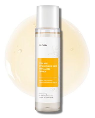 IUNIK Vitamin C Vegan Face Toner with 45 Hyaluronic Acid Facial Moisturizer 6.7 Fl Oz - Nourishing Hydrating Sensitive Vitalizing Sensitive Dry Skin Deep Nourishing