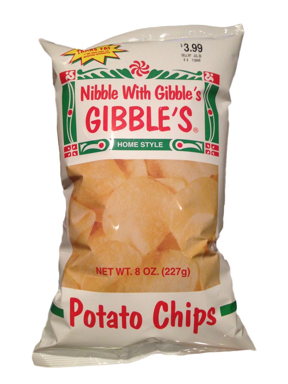 Gibble&#39;s Home Style Potato Chips (8-8 oz bags)