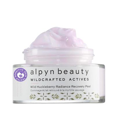 Alpyn Wild Huckleberry Recovery Peel Reduce Redness, Actively Exfoliate Skin, Moisturizer Soothes 1.7 oz 50 ml
