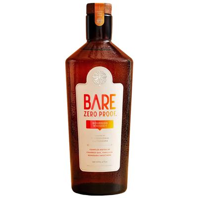 Bare Zero Proof Non-Alcoholic Bourbon Whiskey Non Alcoholic Spirit Virgin Liquor