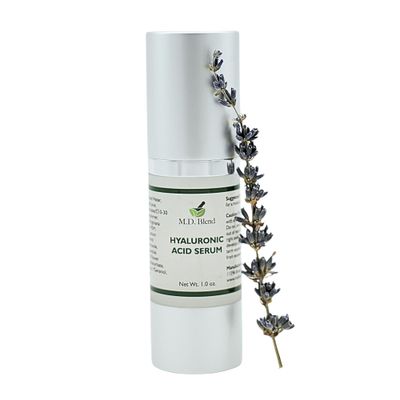 M.D. Blend Hyaluronic Acid Serum Face Moisturizing Skincare Serum for Smooth Youthful Complexion Professional Strength Hyaluronic With Retinol Alternative - 30ml Airless Pump