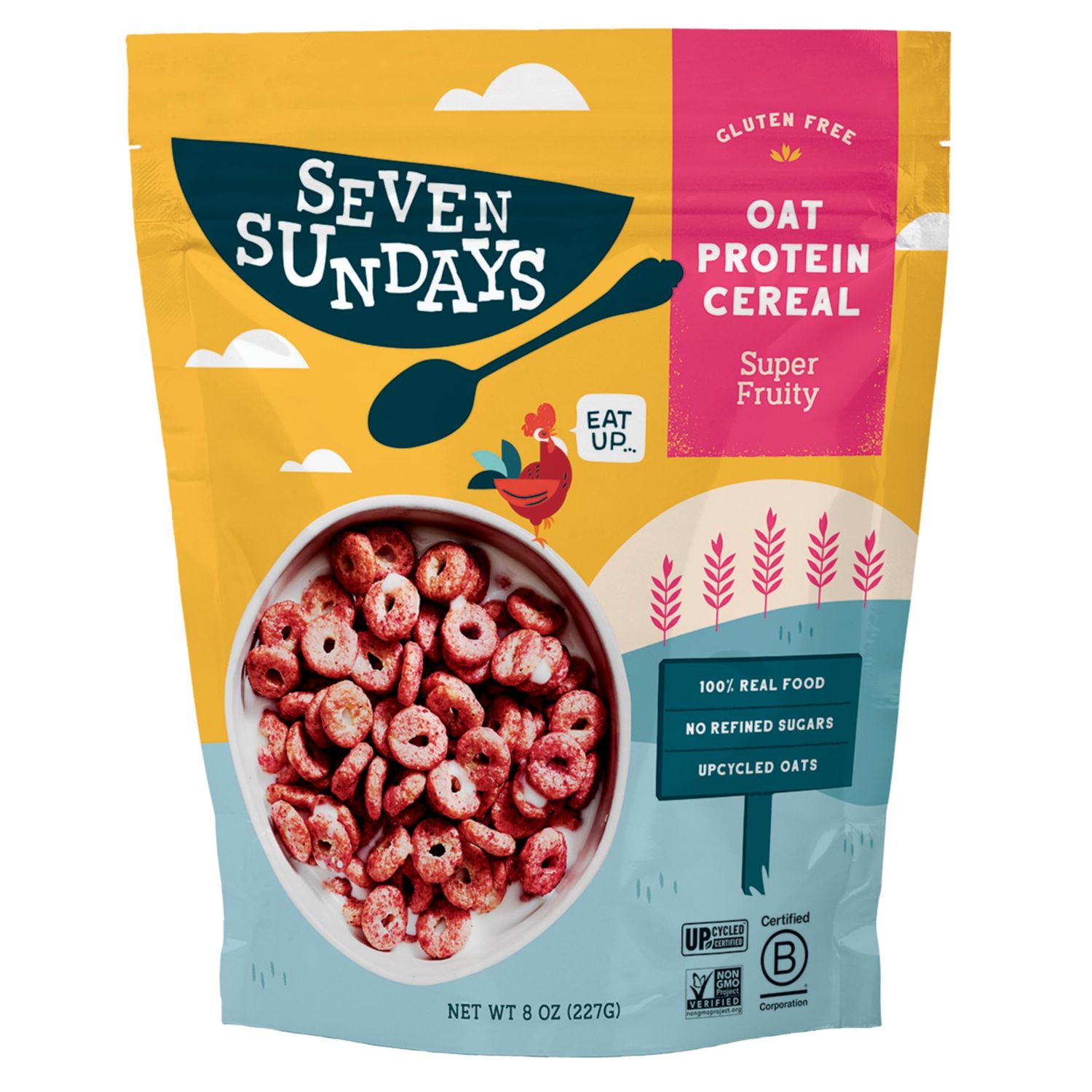 Seven Sundays Cereal Oat Super Fruity 8 OZ