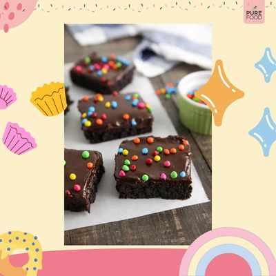 Pure Food By Estee Natural Rainbow Candy Coated Chocolate Chips, 5oz (3 Pack) Cosmic Brownie Sprinkles Vegan Mini Colored Chips for Baking Soy Free, Gluten Free, Dairy Free, Nut Free