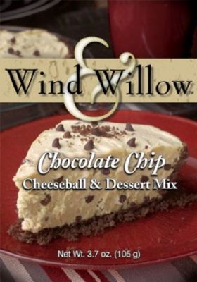 Wind and Willow Chocolate Chip Cheeseball Dessert Mix - 3.7 Ounce (4 Pack)