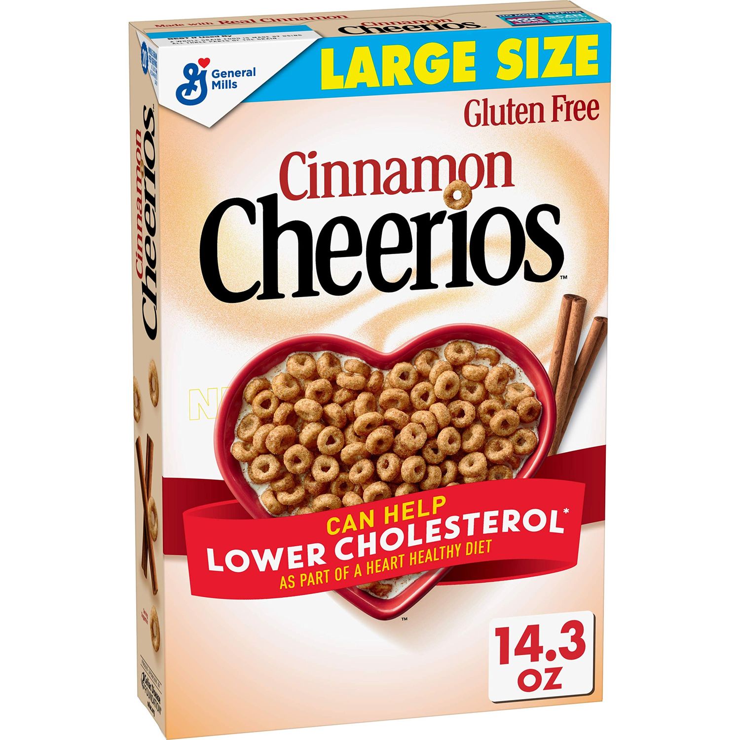 Cinnamon Cheerios Gluten Free Cereal 14.3 oz Box